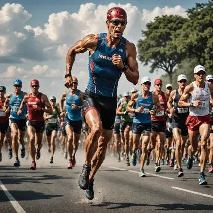 Triathlon Running: Mastering the Run Leg of the Ironman Triathlon